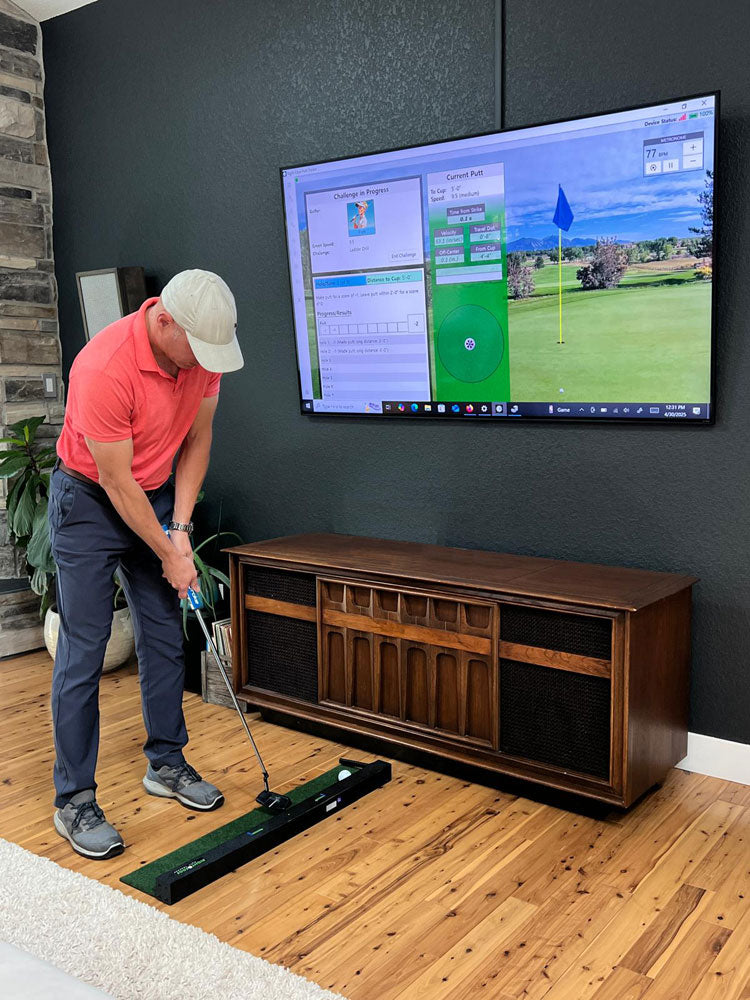 Right Edge Putt Tracker - Professional Indoor Putting Simulator