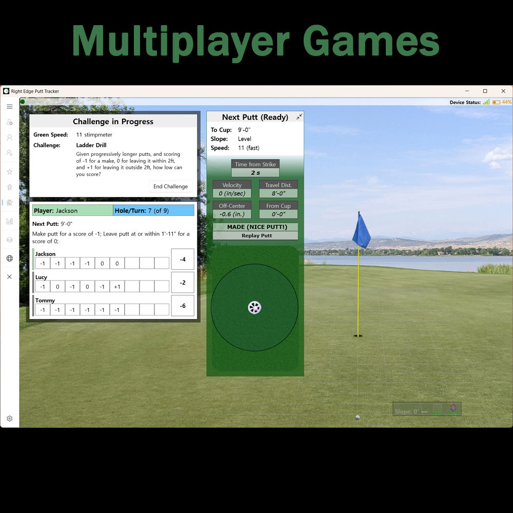 Right Edge Putt Tracker