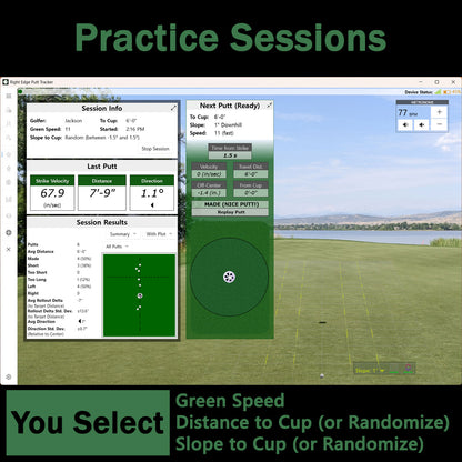 Right Edge Putt Tracker