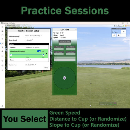 Right Edge Putt Tracker