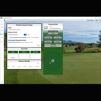 Right Edge Putt Tracker