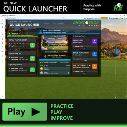 Right Edge Putt Tracker